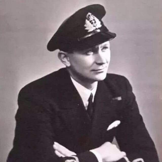 William Arthur Hayward in his Royal Navy uniform